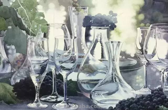 不会画水彩画？给你分享一个非常详细的示范教程