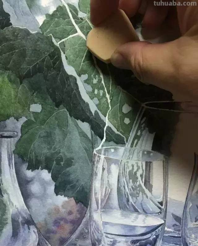 不会画水彩画？给你分享一个非常详细的示范教程