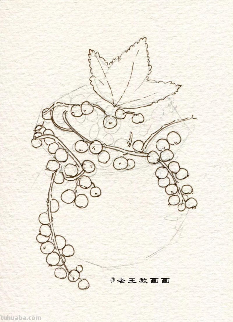 5分钟，只需要5步，教你画一幅唯美水彩画