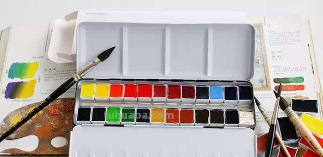 初学者水彩工具材料推荐，太全了