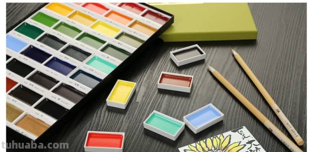 初学者水彩工具材料推荐，太全了