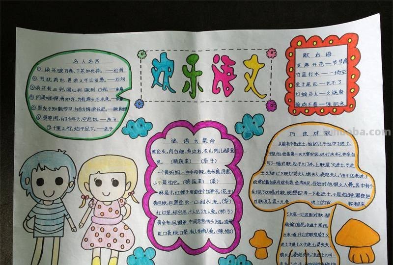 真正的手抄报大全，各类主题应有尽有，中小学绝对够用！