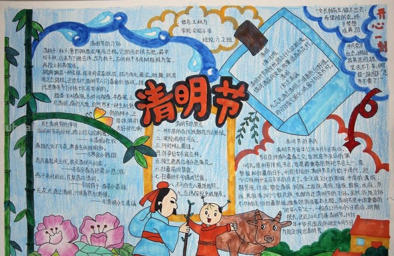 真正的手抄报大全，各类主题应有尽有，中小学绝对够用！