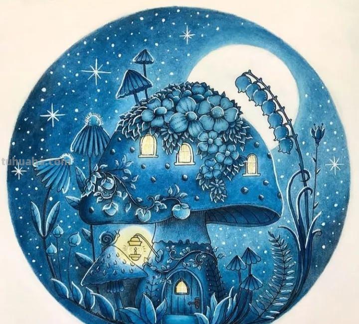 20张精选彩铅画，看看高手怎么用彩铅刻画细节的！装饰+细致
