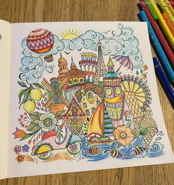 20张精选彩铅画，看看高手怎么用彩铅刻画细节的！装饰+细致