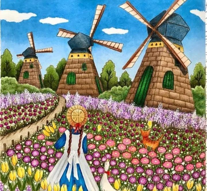 20张精选彩铅画，看看高手怎么用彩铅刻画细节的！装饰+细致