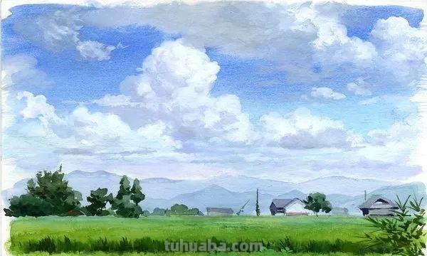 盘点4位日本著名画家的水彩风景，美不胜收