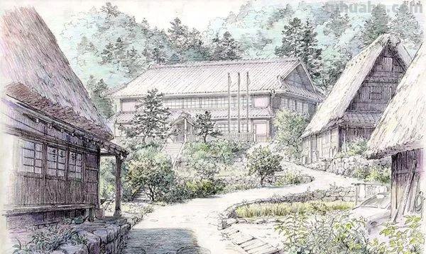 盘点4位日本著名画家的水彩风景，美不胜收