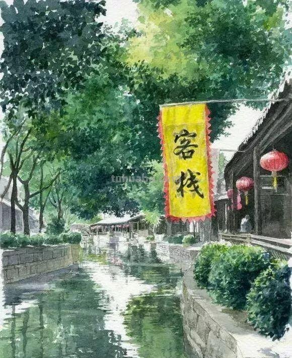 盘点4位日本著名画家的水彩风景，美不胜收