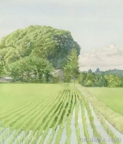 盘点4位日本著名画家的水彩风景，美不胜收