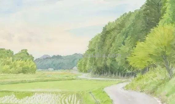 盘点4位日本著名画家的水彩风景，美不胜收