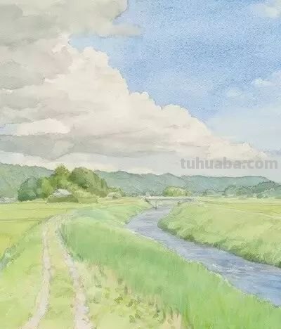 盘点4位日本著名画家的水彩风景，美不胜收