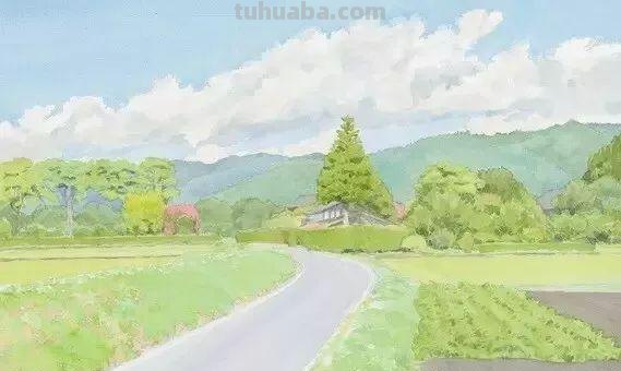 盘点4位日本著名画家的水彩风景，美不胜收
