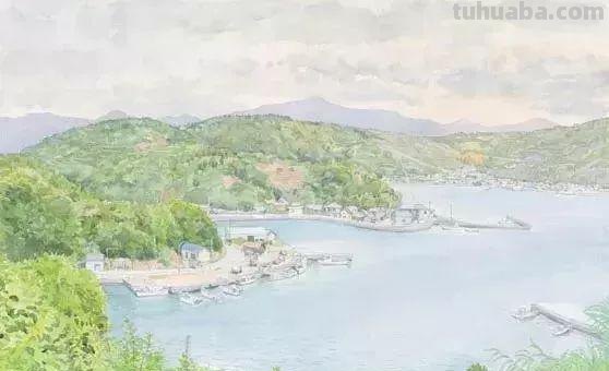 盘点4位日本著名画家的水彩风景，美不胜收