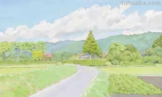 盘点4位日本著名画家的水彩风景，美不胜收