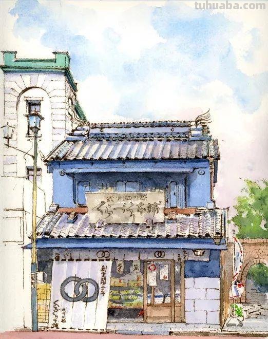 盘点4位日本著名画家的水彩风景，美不胜收