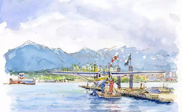 盘点4位日本著名画家的水彩风景，美不胜收