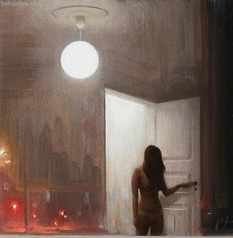瑞典艺术家尼克·阿尔姆人物水彩画油画专辑