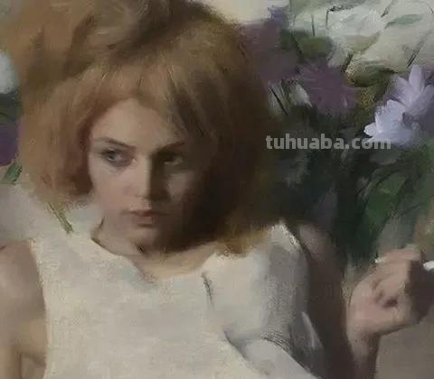 瑞典艺术家尼克·阿尔姆人物水彩画油画专辑