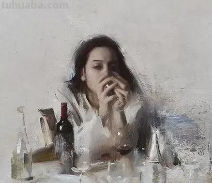 瑞典艺术家尼克·阿尔姆人物水彩画油画专辑