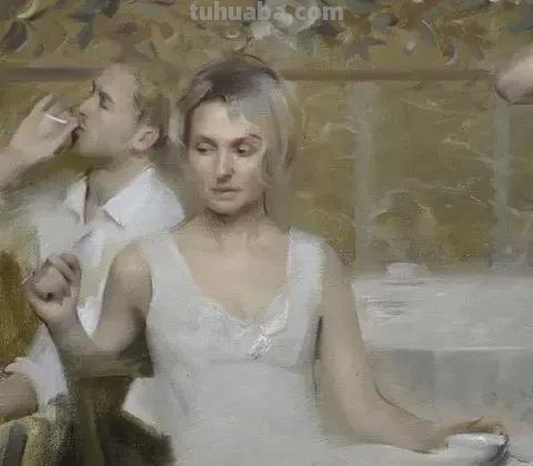 瑞典艺术家尼克·阿尔姆人物水彩画油画专辑