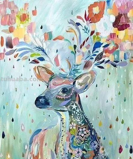 外国大师动物水彩画作品欣赏