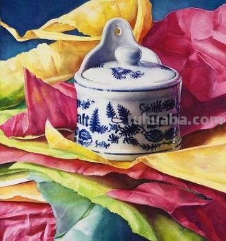 色彩与质感的表现-看西班牙画家的这组水彩插画
