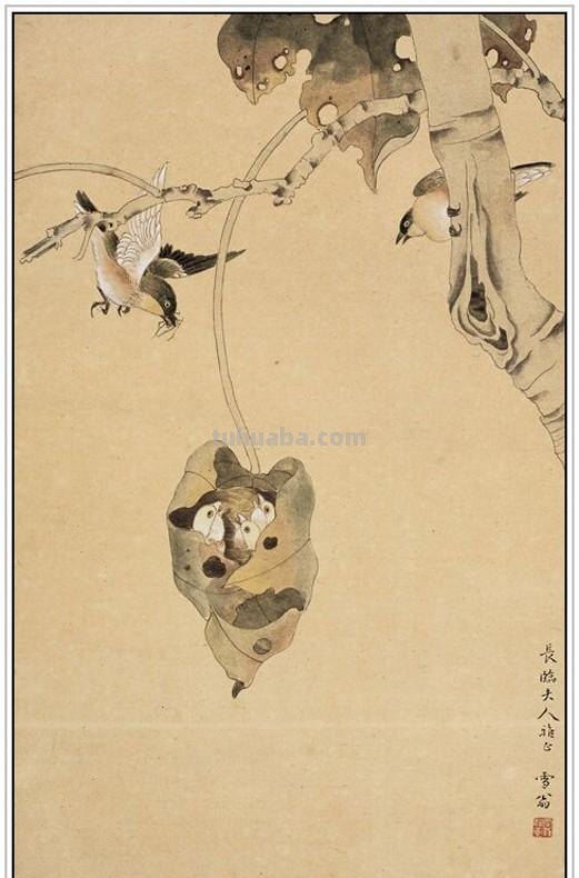 近现代美术大师陈之佛三十六幅经典绘画作品赏析
