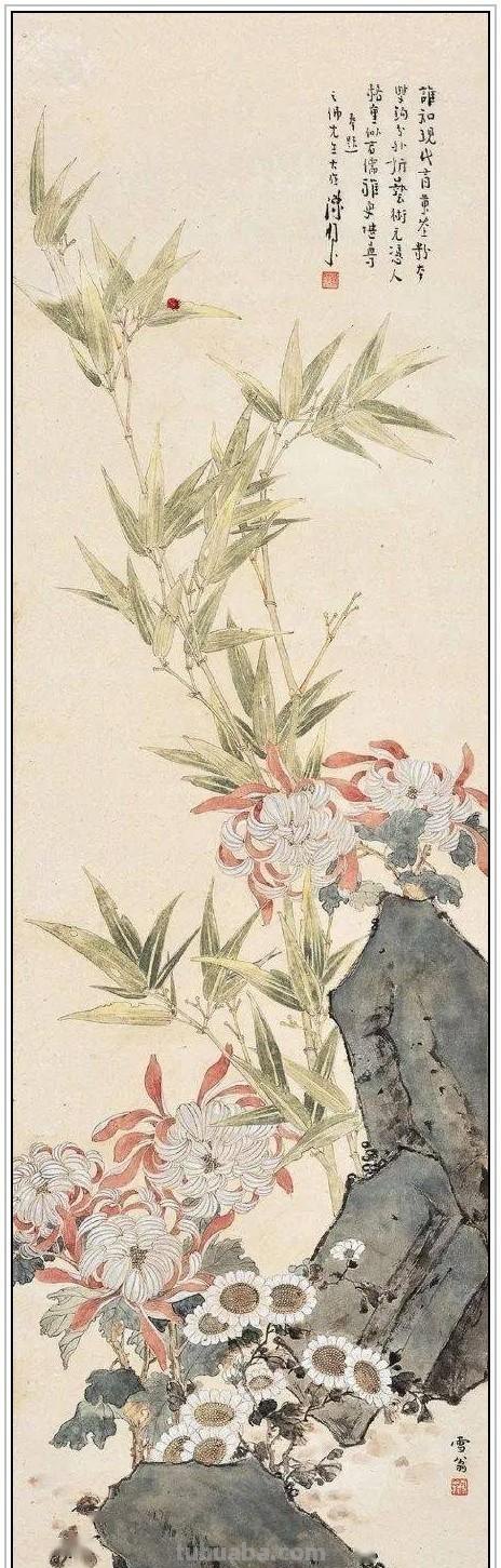 近现代美术大师陈之佛三十六幅经典绘画作品赏析