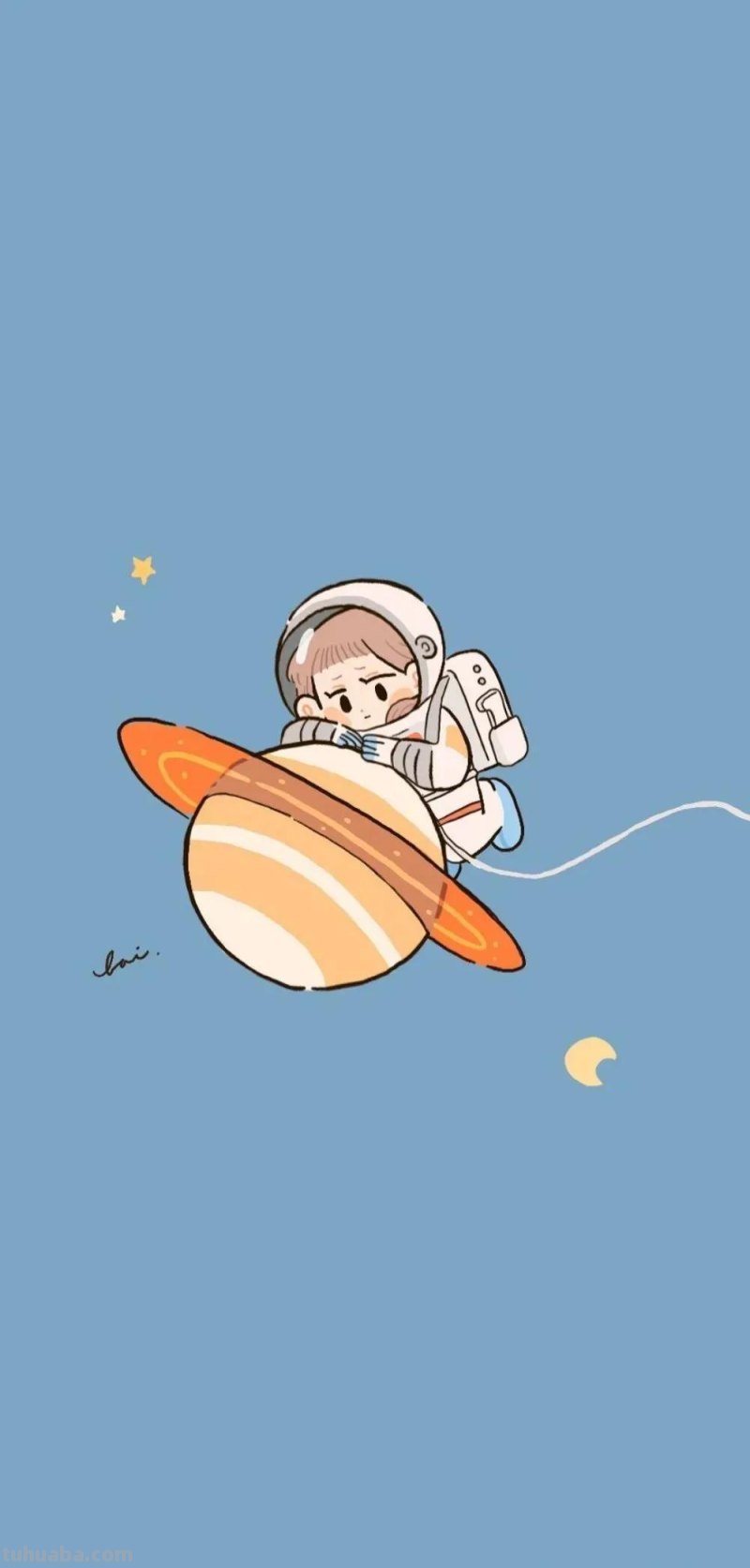 儿童画素材分享—14种科幻主题的儿童画素材！美丽太空漫游主题！