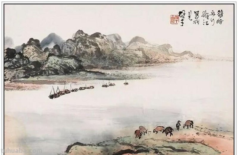 近现代著名画家黎雄才三十二幅传世经典绘画代表作品赏析 近现代著名画家黎雄才三十二幅传世经典绘画代表作品赏析