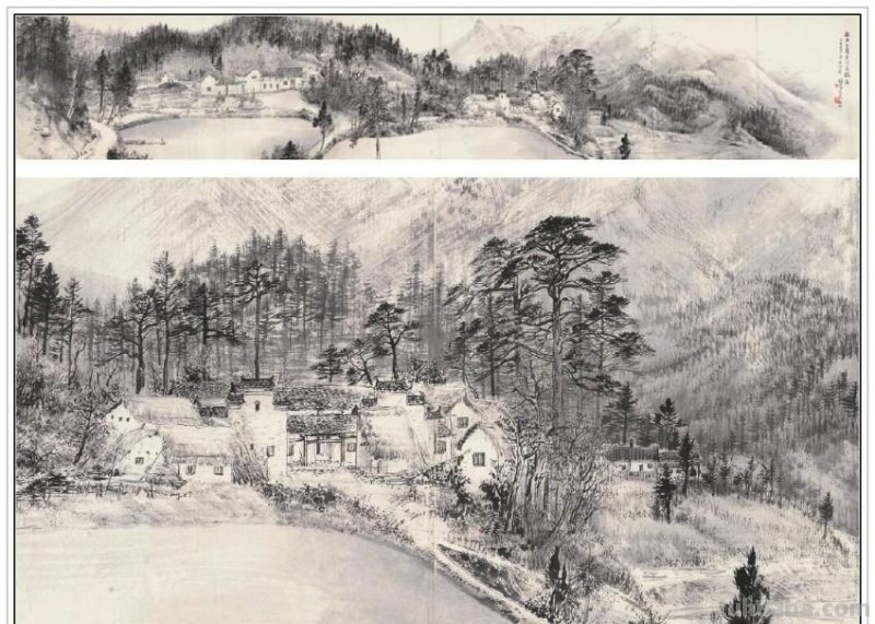 近现代著名画家黎雄才三十二幅传世经典绘画代表作品赏析 近现代著名画家黎雄才三十二幅传世经典绘画代表作品赏析
