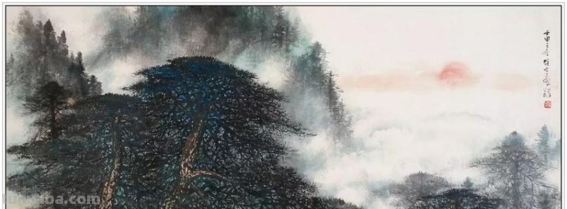 近现代著名画家黎雄才三十二幅传世经典绘画代表作品赏析 近现代著名画家黎雄才三十二幅传世经典绘画代表作品赏析