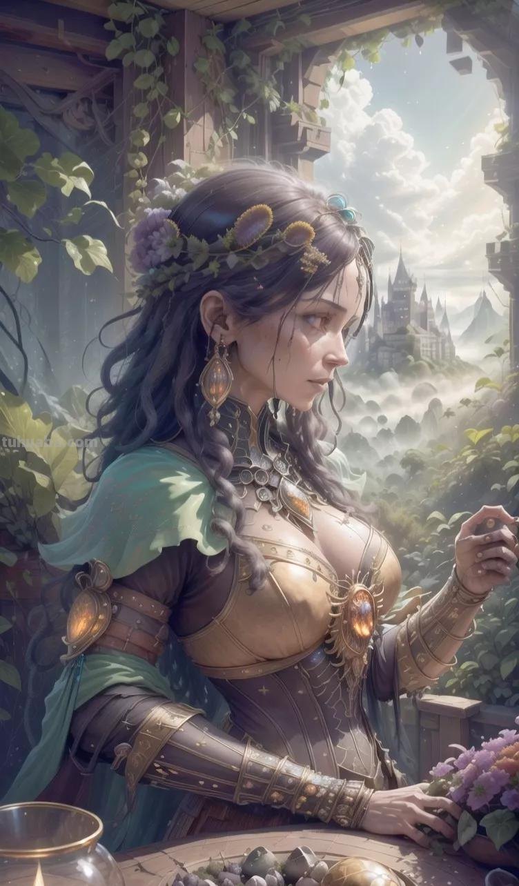 AI绘画日记 太阳朋克风 未来世外桃源 游戏场景壁纸 AI绘画日记 太阳朋克风 未来世外桃源 游戏场景壁纸