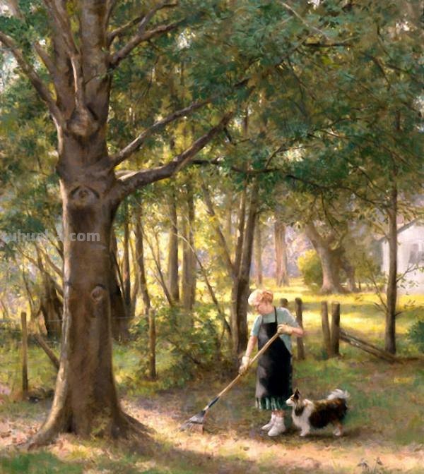 花卉静物油画 美国画家Holly Hope Banks作品