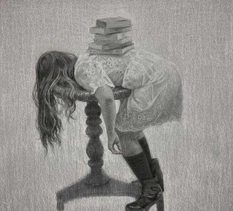 35张国外画家生动的素描作品，给画赋予灵魂