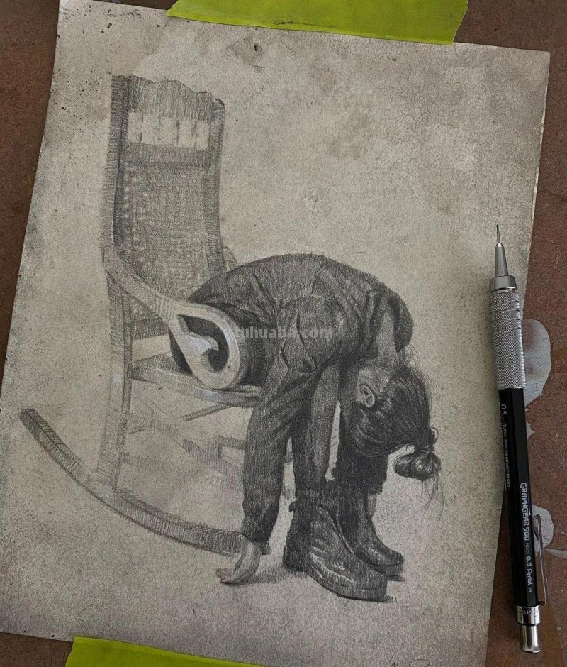 35张国外画家生动的素描作品，给画赋予灵魂