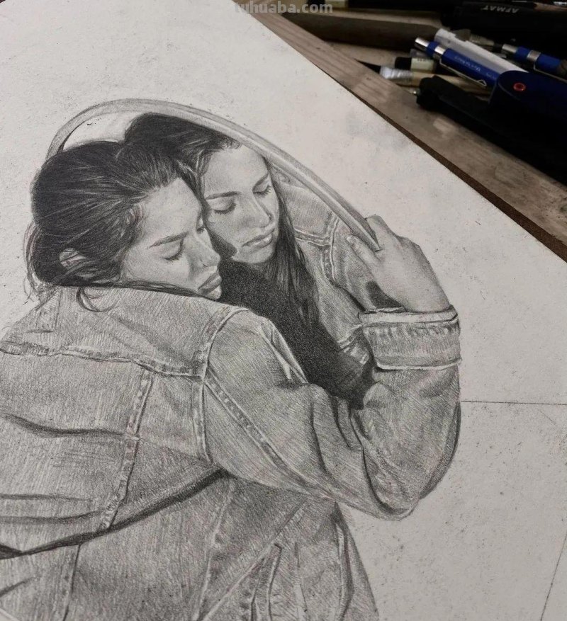 35张国外画家生动的素描作品，给画赋予灵魂