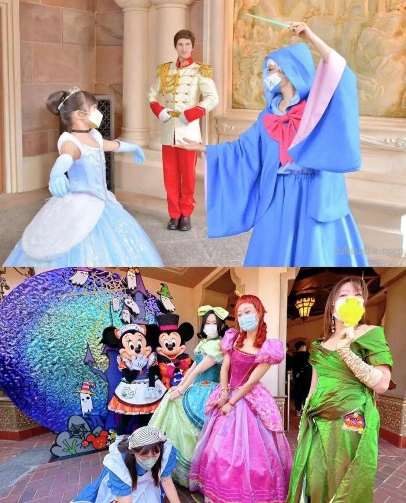 脑洞清奇！上海迪士尼惊现各路COS大神！个个都是戏精，差点笑死在园子里