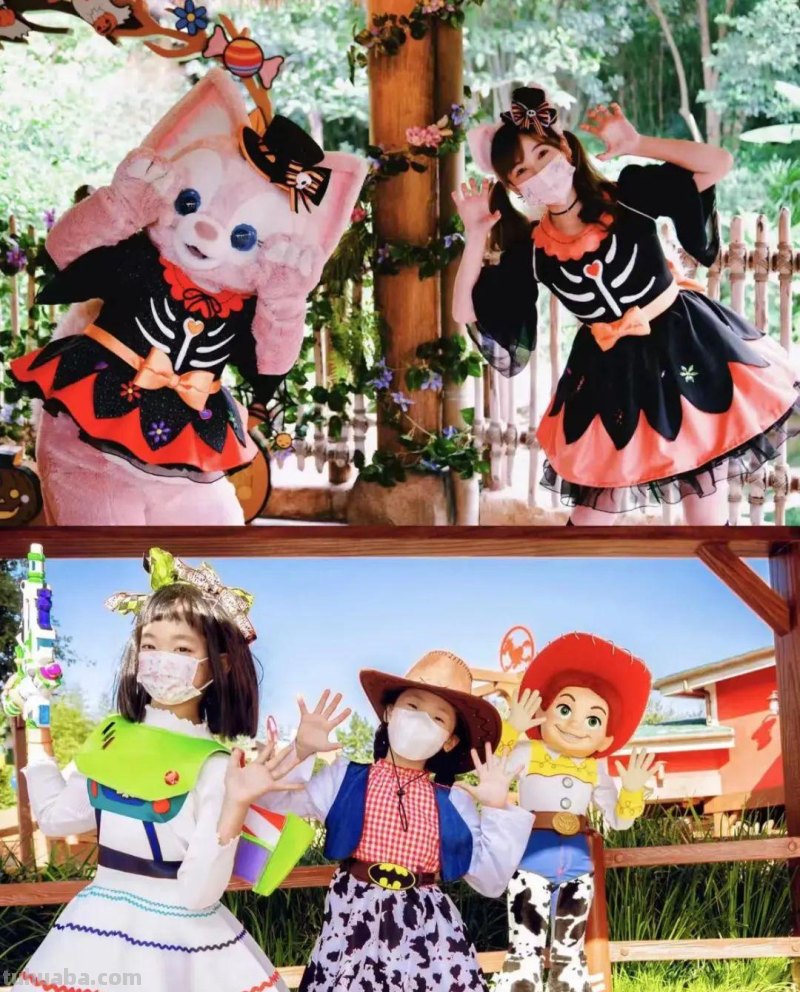 脑洞清奇！上海迪士尼惊现各路COS大神！个个都是戏精，差点笑死在园子里