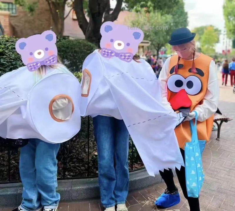 脑洞清奇！上海迪士尼惊现各路COS大神！个个都是戏精，差点笑死在园子里