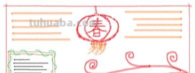 春节手抄报怎么画大全（春节手抄报怎么画大全简单）