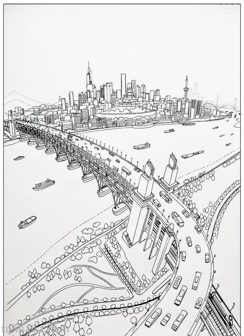 长江怎么画简笔画(长江怎么画简笔画图片) 长江怎么画简笔画(长江怎么画简笔画图片)