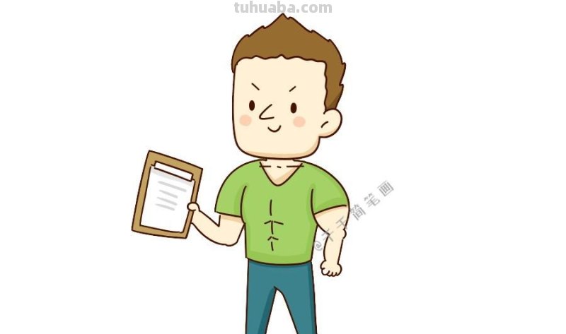 20种职业人物Q版简笔画，收藏起来慢慢学！