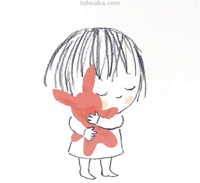 治愈系简笔画人物简笔画