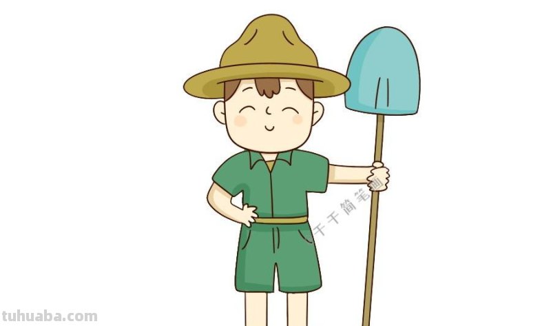 10种职业人物简笔画素材，快点为孩子收藏吧！