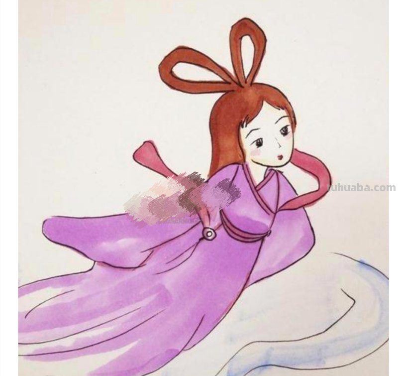 月亮背景怎么画 (彩铅)（月亮的背景怎么画）