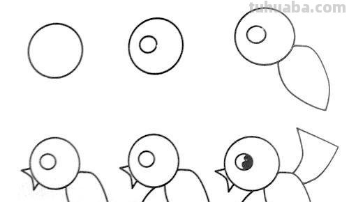 简笔画｜超详细动物水果简笔，让孩子从此爱上画画，建议先收藏！