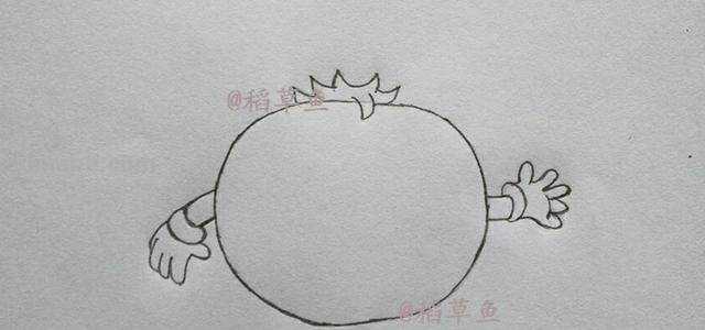 7款儿童简笔画教你画卡通蔬菜表情大作战 学会察言观色提高审美