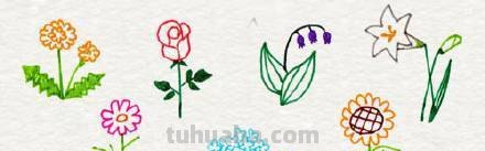 一组超可爱，超简单，超实用的教学简笔画